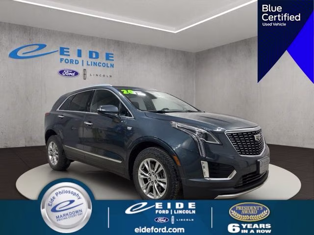 2020 Shadow Metallic Cadillac XT5 Premium Luxury AWD SUV