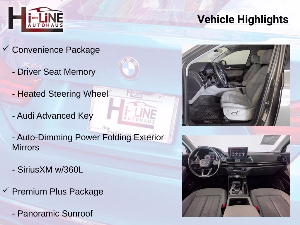 2023 Chronos Gray Metallic Audi Q5 45 S line Premium Plus AWD SUV