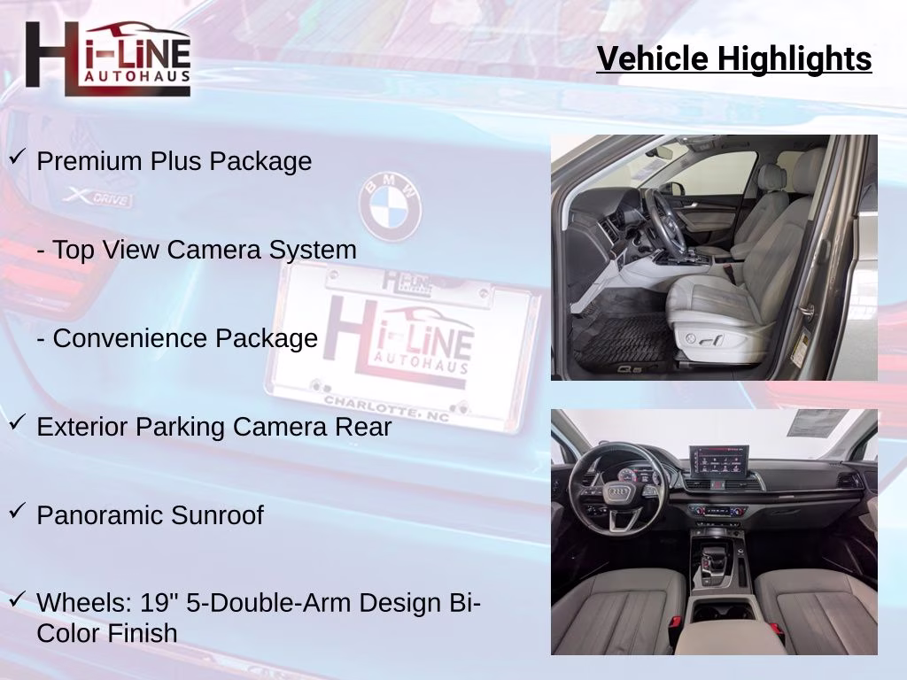 2023 Chronos Gray Metallic Audi Q5 45 S line Premium Plus AWD SUV
