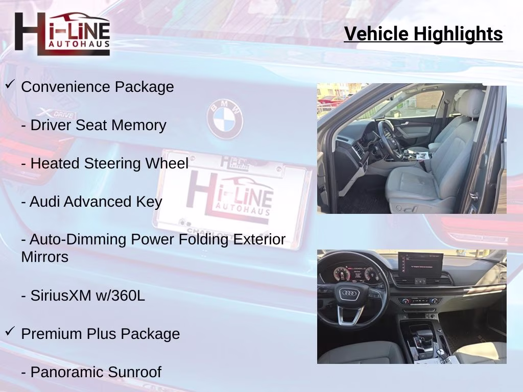 2023 Chronos Gray Metallic Audi Q5 45 S line Premium Plus AWD SUV