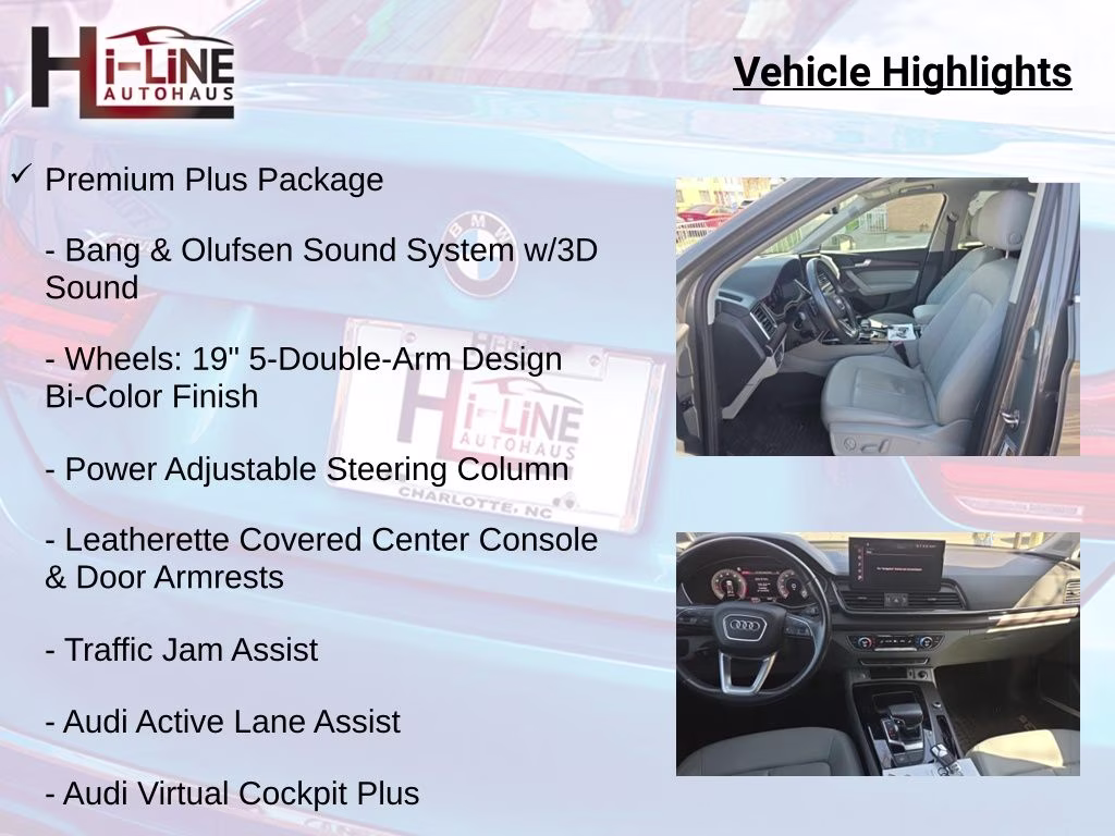 2023 Chronos Gray Metallic Audi Q5 45 S line Premium Plus AWD SUV