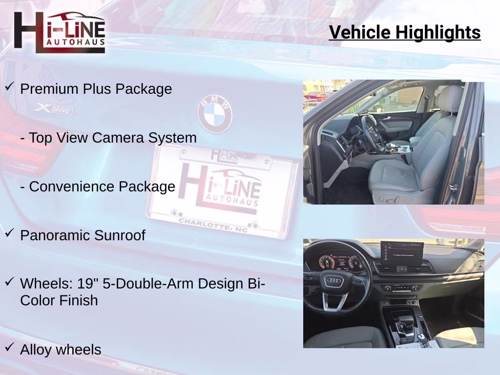 2023 Chronos Gray Metallic Audi Q5 45 S line Premium Plus AWD SUV