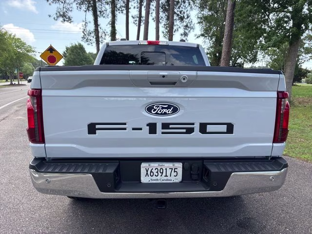 2025 White Metallic Ford F-150 XLT 4X4 Truck