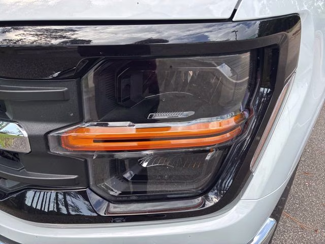 2025 White Metallic Ford F-150 XLT 4X4 Truck