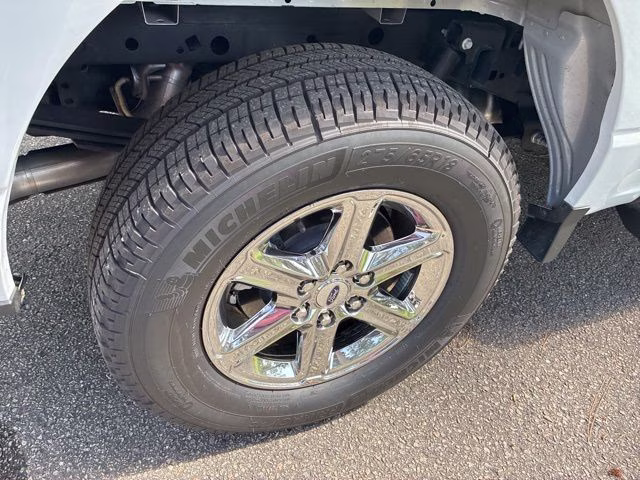 2025 White Metallic Ford F-150 XLT 4X4 Truck