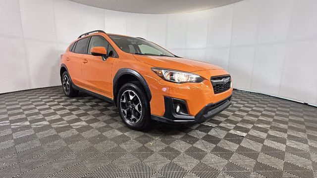 2019 Orange Subaru Crosstrek 2.0i Premium AWD SUV