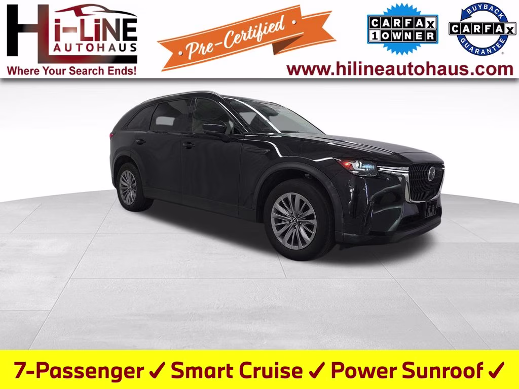 2024 Jet Black Mica Mazda CX-90 3.3 Turbo Preferred Plus AWD SUV
