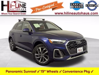 2023 Navarra Blue Metallic Audi Q5 45 S line Premium AWD SUV