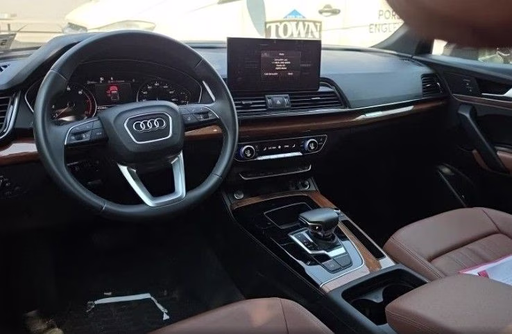 2023 Navarra Blue Metallic Audi Q5 45 S line Premium AWD SUV