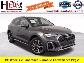 2023 Daytona Gray Pearl Audi Q5 45 S line Premium AWD SUV
