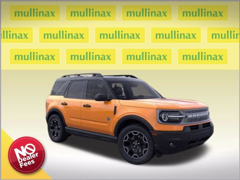 2026 Orange Fury Metallic Tri-Coat Ford Bronco Sport Outer Banks 4X4 SUV