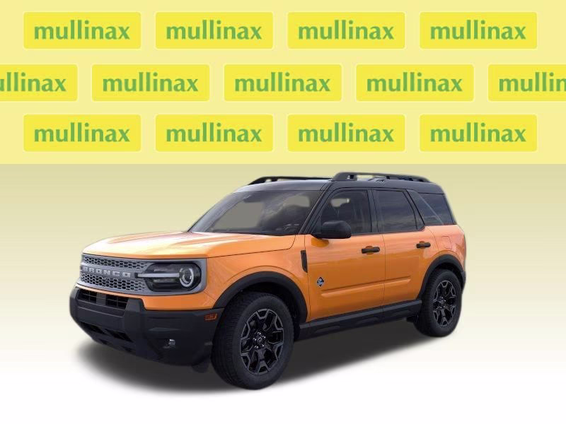 2026 Orange Fury Metallic Tri-Coat Ford Bronco Sport Outer Banks 4X4 SUV