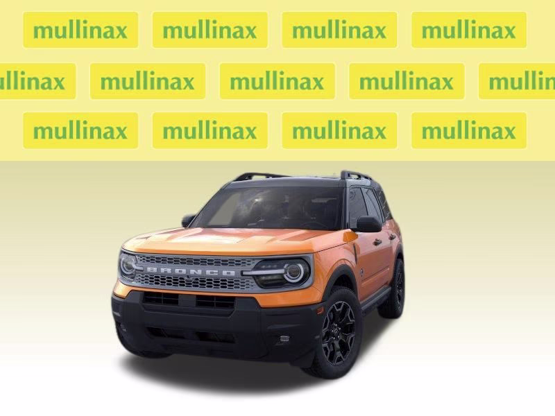 2026 Orange Fury Metallic Tri-Coat Ford Bronco Sport Outer Banks 4X4 SUV