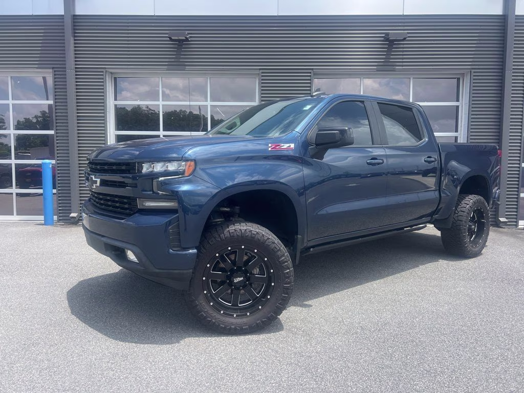 2022 Northsky Blue Metallic Chevrolet Silverado 1500 LTD RST 4X4 Truck