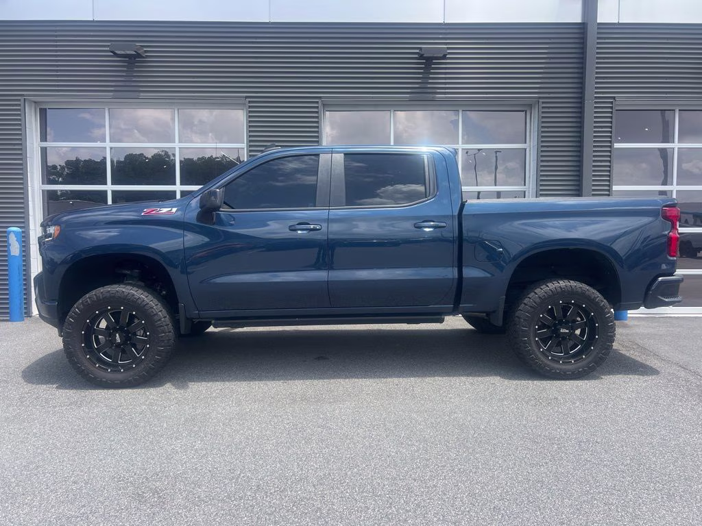 2022 Northsky Blue Metallic Chevrolet Silverado 1500 LTD RST 4X4 Truck