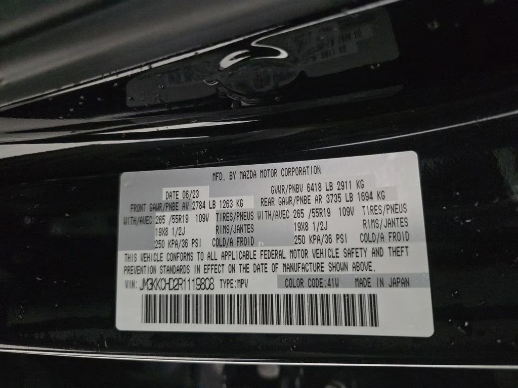 2024 Jet Black Mica Mazda CX-90 3.3 Turbo Preferred Plus AWD SUV