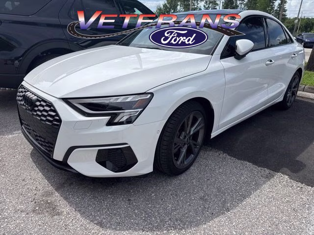 2024 Ibis White Audi A3 Premium FWD Sedan