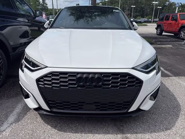2024 Ibis White Audi A3 Premium FWD Sedan