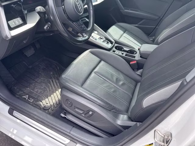 2024 Ibis White Audi A3 Premium FWD Sedan
