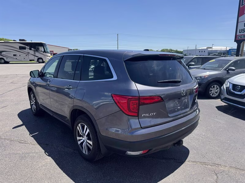 2018 Modern Steel Metallic Honda Pilot EX-L AWD SUV