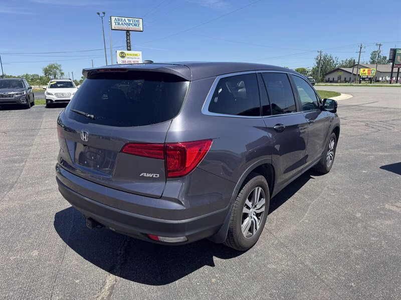 2018 Modern Steel Metallic Honda Pilot EX-L AWD SUV