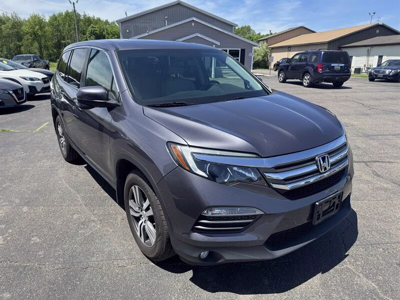 2018 Modern Steel Metallic Honda Pilot EX-L AWD SUV