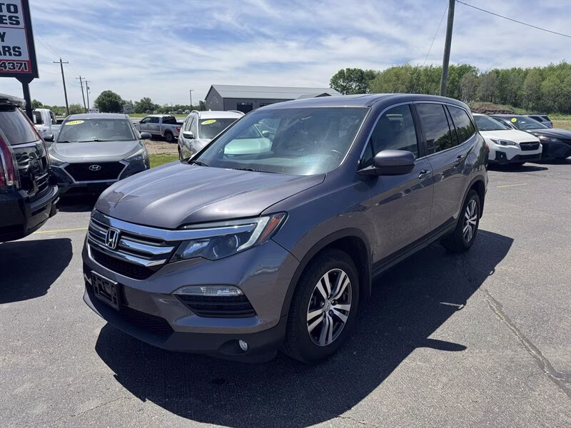 2018 Modern Steel Metallic Honda Pilot EX-L AWD SUV