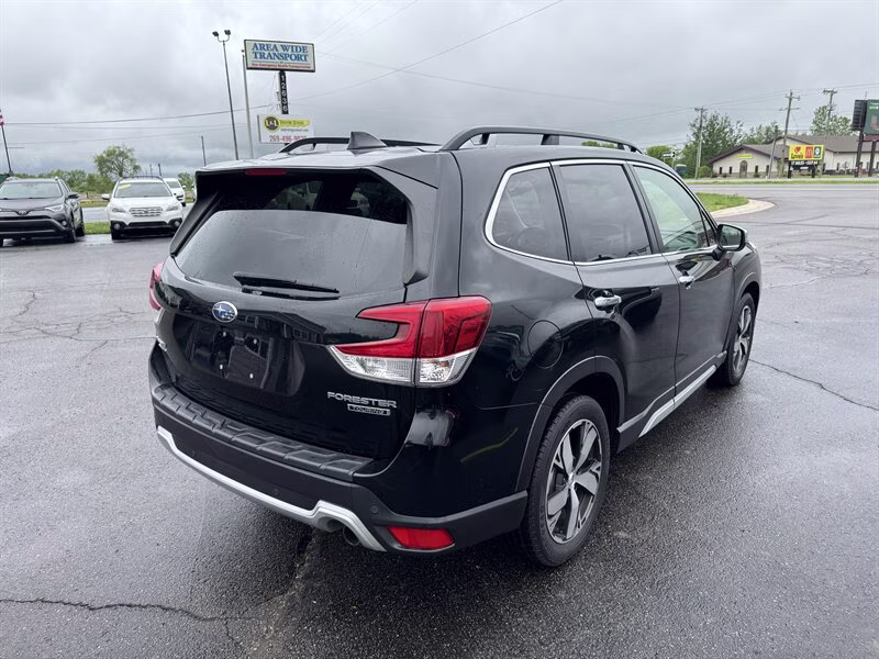 2019 Crystal Black Silica Subaru Forester Touring AWD Crossover