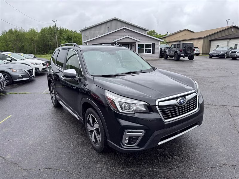 2019 Crystal Black Silica Subaru Forester Touring AWD Crossover