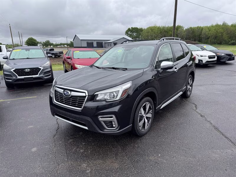 2019 Crystal Black Silica Subaru Forester Touring AWD Crossover