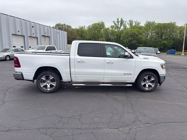 2023 Bright White Clearcoat Ram 1500 Laramie 4X4 Truck