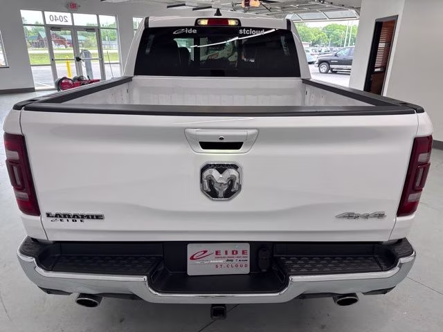 2023 Bright White Clearcoat Ram 1500 Laramie 4X4 Truck