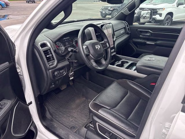 2023 Bright White Clearcoat Ram 1500 Laramie 4X4 Truck