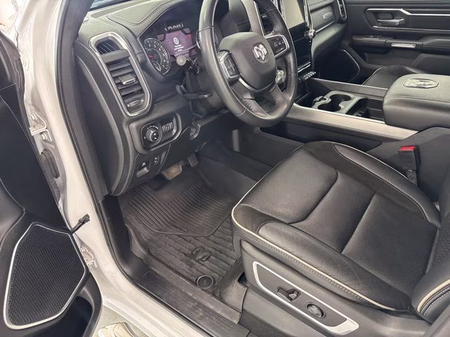 2023 Bright White Clearcoat Ram 1500 Laramie 4X4 Truck
