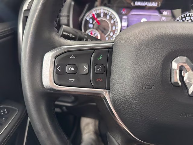 2023 Bright White Clearcoat Ram 1500 Laramie 4X4 Truck