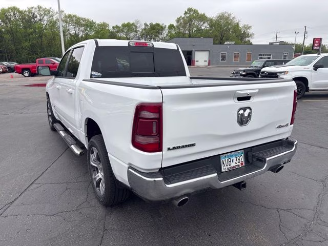 2023 Bright White Clearcoat Ram 1500 Laramie 4X4 Truck