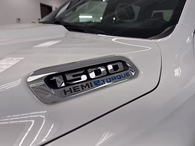 2023 Bright White Clearcoat Ram 1500 Laramie 4X4 Truck