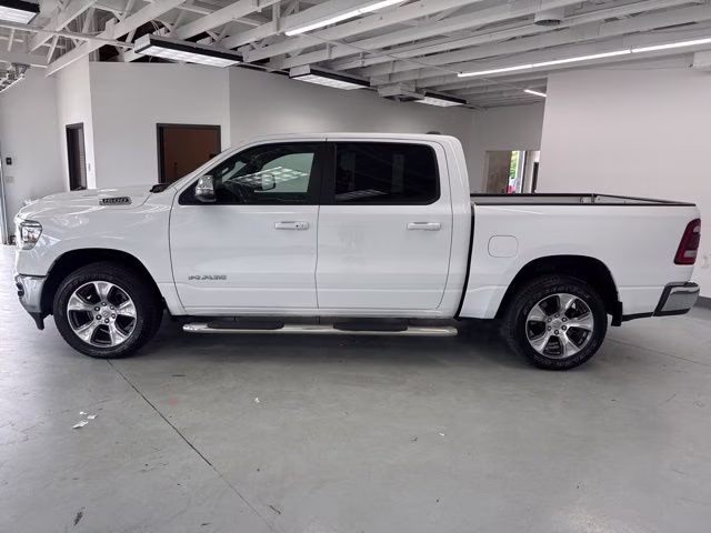 2023 Bright White Clearcoat Ram 1500 Laramie 4X4 Truck
