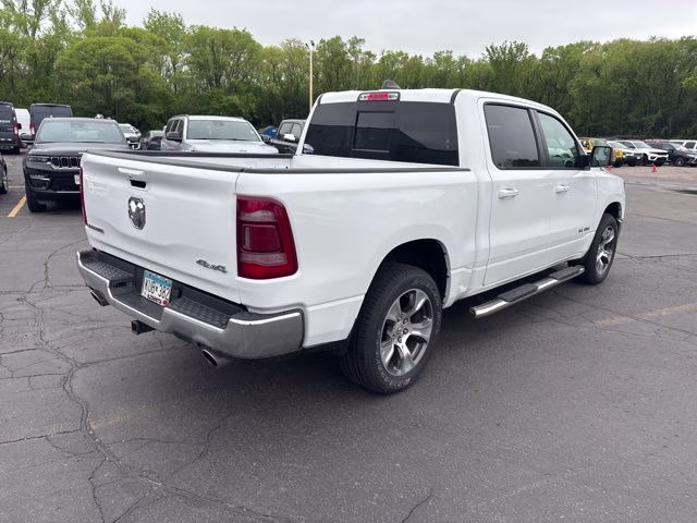 2023 Bright White Clearcoat Ram 1500 Laramie 4X4 Truck