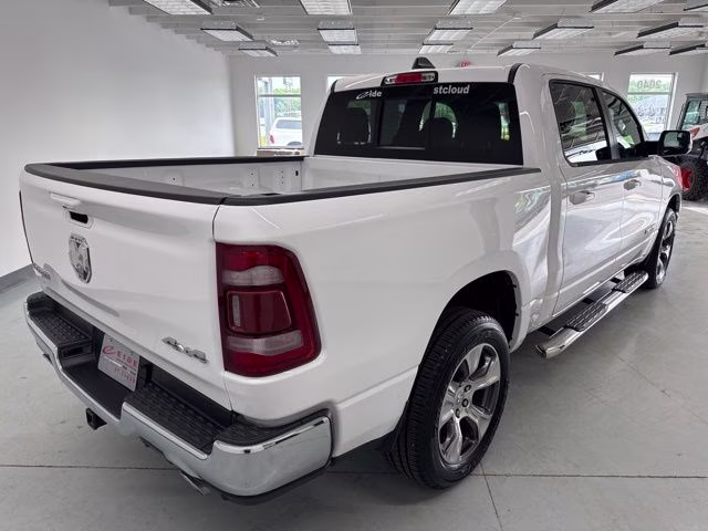 2023 Bright White Clearcoat Ram 1500 Laramie 4X4 Truck
