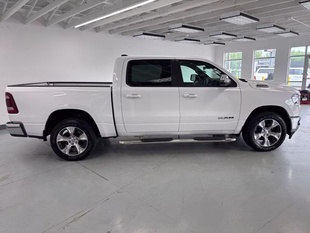2023 Bright White Clearcoat Ram 1500 Laramie 4X4 Truck