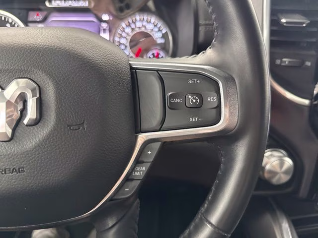 2023 Bright White Clearcoat Ram 1500 Laramie 4X4 Truck