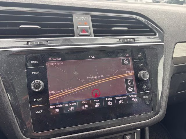 2018 Deep Black Pearl Metallic Volkswagen Tiguan 2.0T SEL AWD SUV