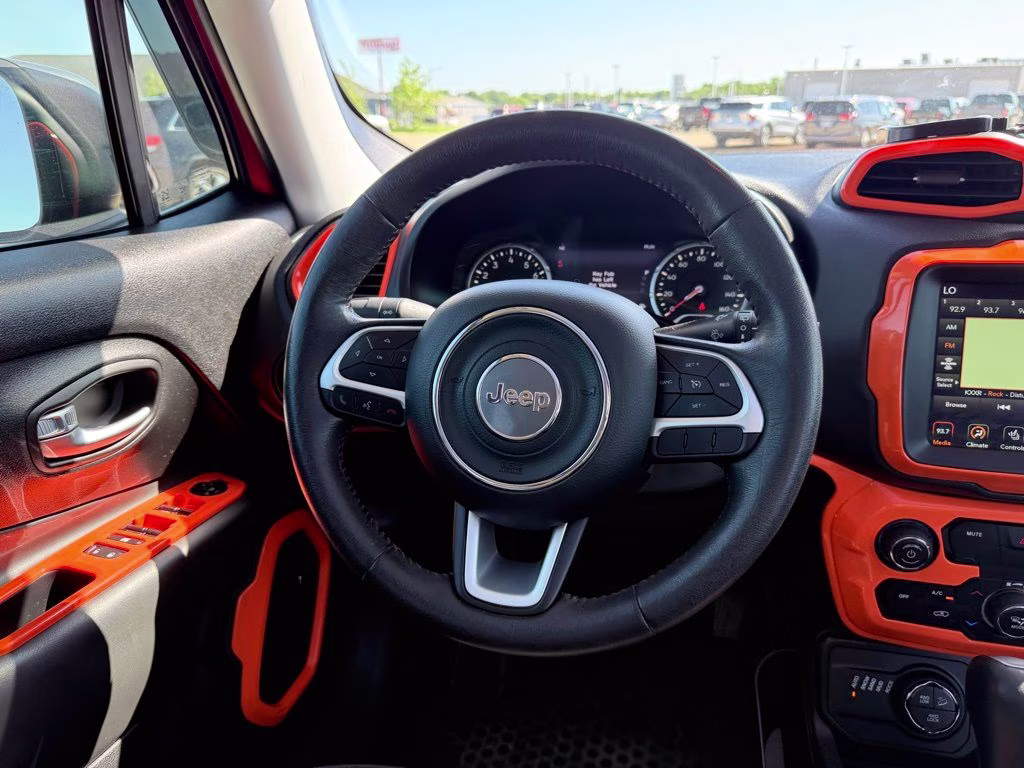 2021 Omaha Orange Clearcoat Jeep Renegade Trailhawk 4X4 SUV