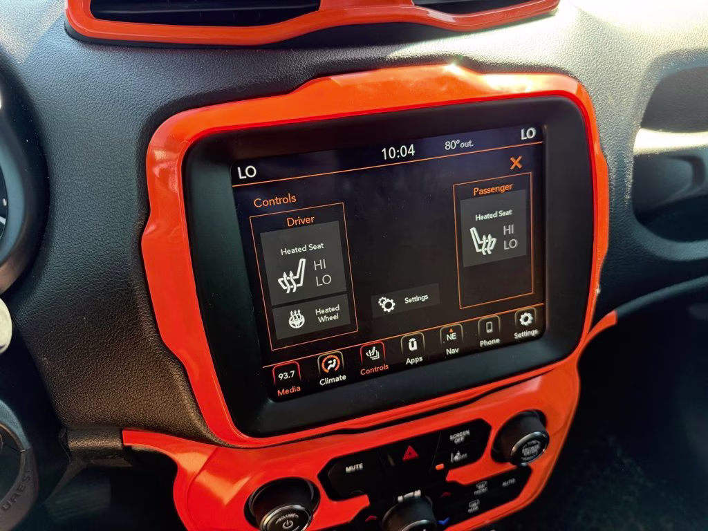 2021 Omaha Orange Clearcoat Jeep Renegade Trailhawk 4X4 SUV