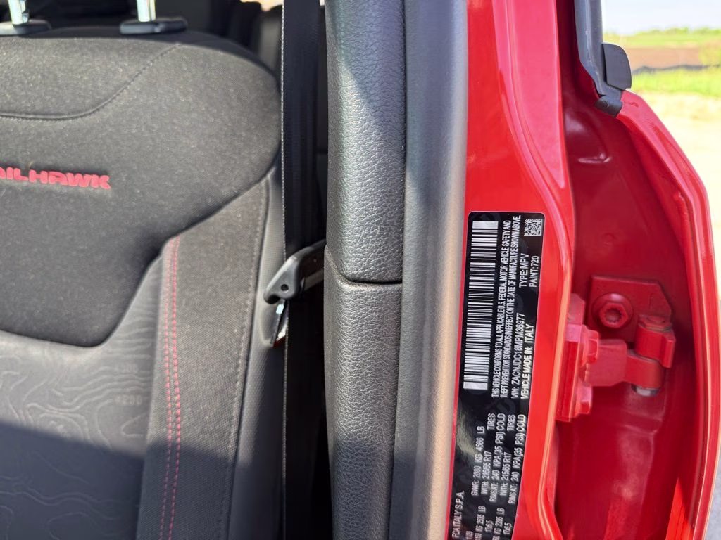 2021 Omaha Orange Clearcoat Jeep Renegade Trailhawk 4X4 SUV