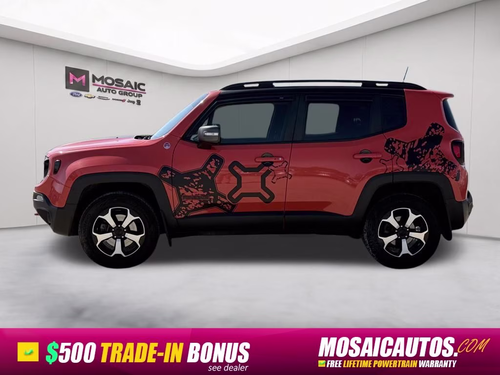 2021 Omaha Orange Clearcoat Jeep Renegade Trailhawk 4X4 SUV