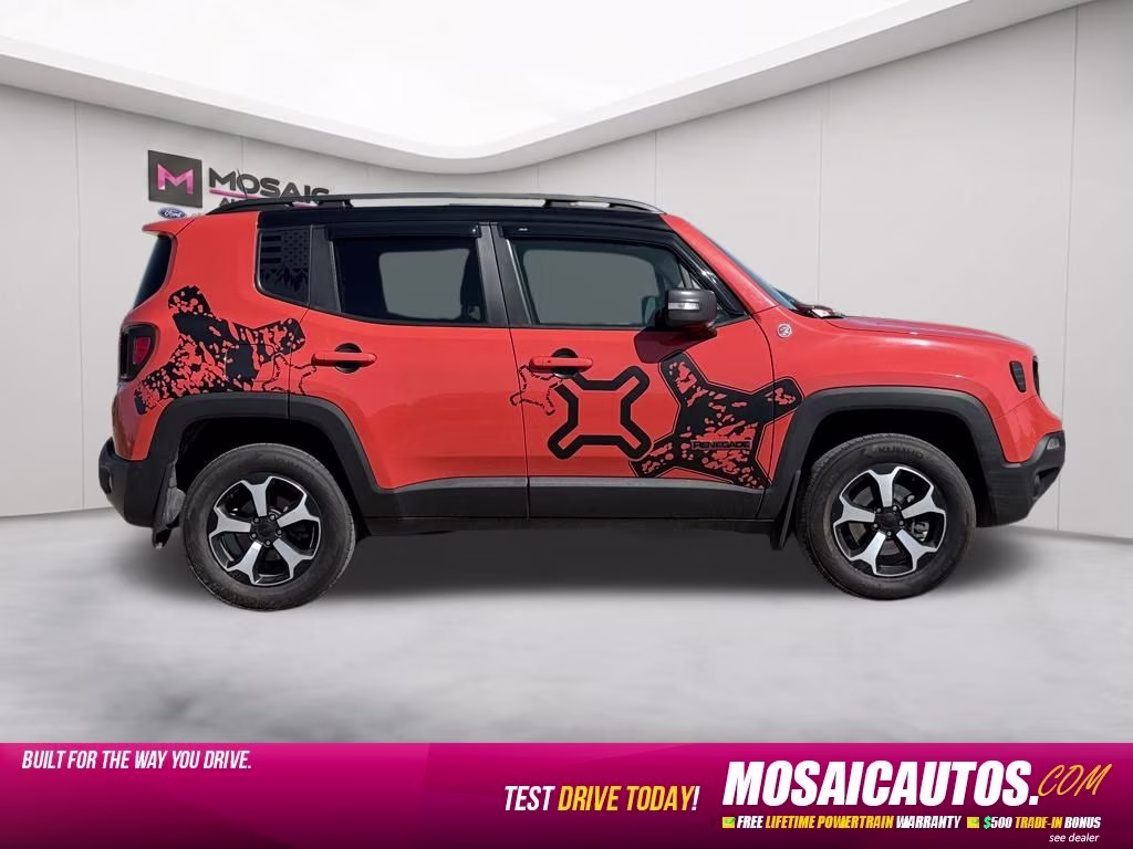 2021 Omaha Orange Clearcoat Jeep Renegade Trailhawk 4X4 SUV