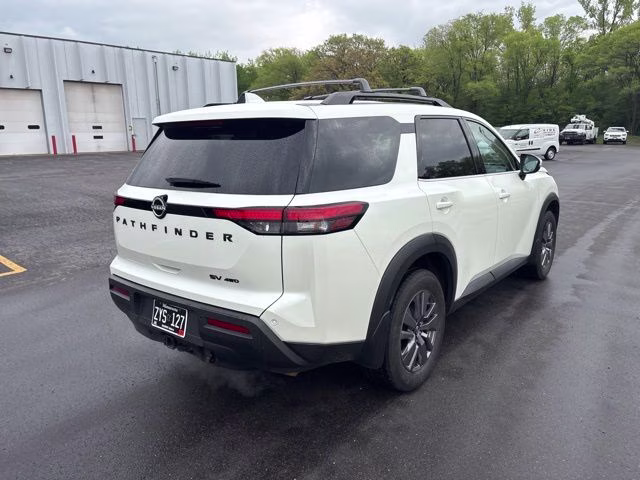 2023 Pearl White Tricoat Nissan Pathfinder SV 4X4 SUV