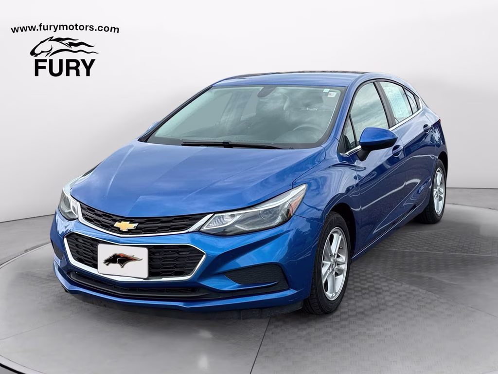 2017 Kinetic Blue Metallic Chevrolet Cruze LT FWD Hatchback